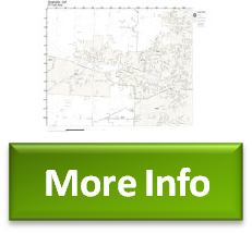 ZIP Code Wall Map of Granville, OH ZIP Code Map Not Laminated Into